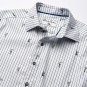 Robert Graham Runaway Train Woven Shirt White / Black Stripe ( S )