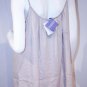 VIVIENNE Vivienne Tam COTTON Tank TOP Loose Fit OVERSIZED Longer Back Hem XS