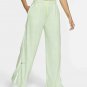 Nike NCJ4149-701 City Ready Wide Leg Fleece Training Trousers Green ( L )