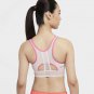 NIKE CJ0149-663 Ultra Breathe Swoosh Training Sport Bra Pink ( L )