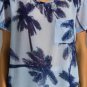 PJK PATTERSON J. KINCAID Sugar Palm MEYER Blouse BLUE Shirt ( M )