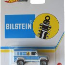 Hotwheels Land Rover Defender 110 Hardtop Bilstein 2/5 Blue/White