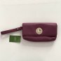 $198 KATE SPADE Evan Chrystie Street WRISTLET Clutch Wallet Moody Plum