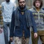 $229 PLECTRUM by BEN SHERMAN Ted Spirit Union Cinch Back Print CANVAS PANTS 30