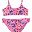 Juicy Couture Big Girls Butterfly 2-Piece Swimsuit Pink Multi ( 10/12 )