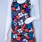 FRENCH CONNECTION Antique Lace FLORAL Racerback LONG Tank TOP T-Lulu 0/2