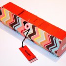 MISSONI for TARGET ZigZag WINE Carrier TIE Gift BOX Iconic