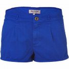 JUICY COUTURE Los Angeles, California BLUE Twill SHORTS Lazuli PLEATED ( 4 ) JUICY COUTURE Los Angeles, California BLUE Twill SHORTS Lazuli PLEATED ( 4 )