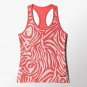 Adidas STELLASPORT Stella McCartney RED ZEST Racer TANK Sport RUN TOP S87116 (S)