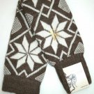 SCANZI Italy Winter LEG WARMERS Socks BROWN Snowflakes One Size FREE SHIPPING SCANZI Italy Winter LEG WARMERS Socks BROWN Snowflakes One Size FREE SHIPPING