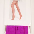 MAX MARA Fresh Flowers LACE Hosiery PANTYHOSE High Quality LUXURY Italy ORCHID MAX MARA Fresh Flowers LACE Hosiery PANTYHOSE High Quality LUXURY Italy ORCHID