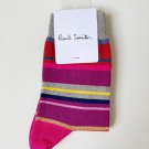 PAUL SMITH Grey Multi Stripe Socks ~ Made in England ~ One Size