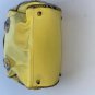 Guia Leather Small Tote Hand Bag Yellow Made in Italy