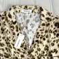 Heartloom Leopard Miena Pyjama Top & Shorts Set ( M )