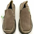 Sanuk SMF1001L Vagabond Big & Tall Slip On Shoes Brown ( 17 )