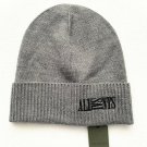 AllSaints Rib Beanie Embroidered Oppose Logo Beanie Grey Marl AllSaints Rib Beanie Embroidered Oppose Logo Beanie Grey Marl
