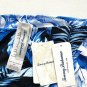 Tommy Bahama Indigo Garden Reversible Bikini Bottom Blue Floral ( M )