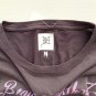 Ed Hardy Beautiful Shoot Skull Floral Friendly Spirits Tee ( M )