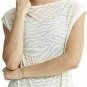 VARLEY Open Back Emmett Tee Vanilla Sheer ( XS )