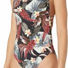 Body Glove x Tatiana Weston Webb ECO SANCTUARY Spice Floral Swimsuit Electra XL