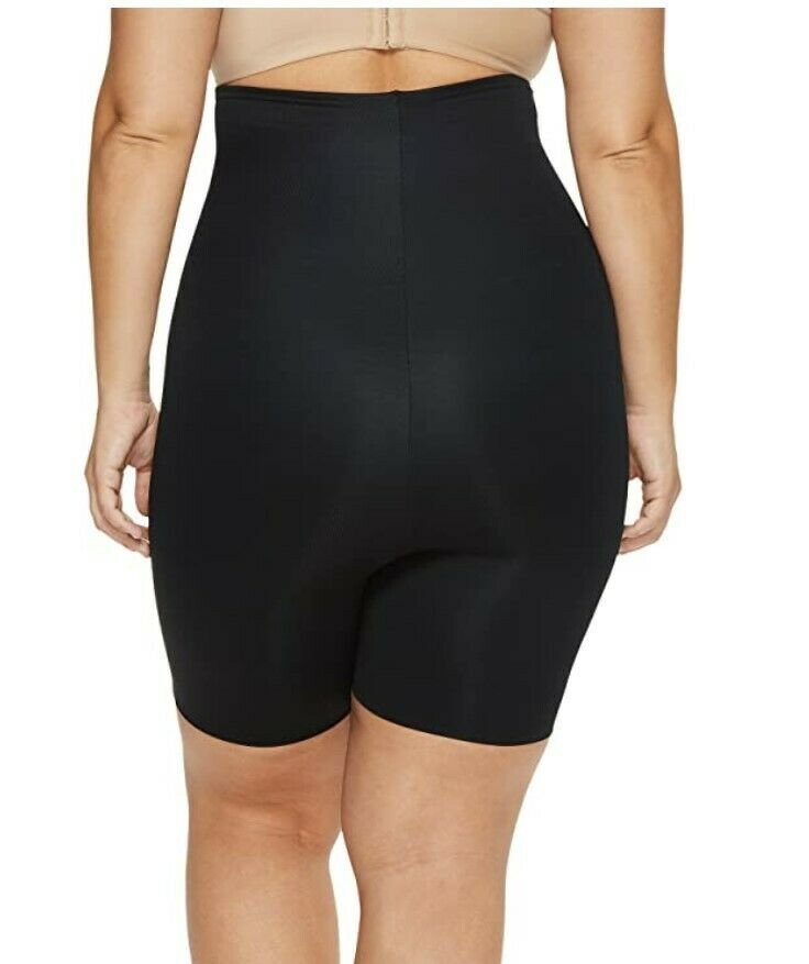 SPANX 10132P Power ConcealHer HighWaisted MidThigh Short Black ( 3X )
