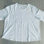Eileen Fisher System Organic Cotton Slub Elbow-Sleeve Tee White ( 2X )
