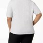 Eileen Fisher Organic Cotton Elbow-Sleeve T-Shirt Dark Pearl ( 1X )