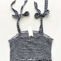 RAHI Strap Tie Short Top Blue/White ( L )