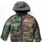 Nike Air Jordan 857917-X34 Camo Quilted Jacket Olive Canvas ( 5 )
