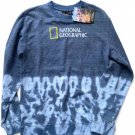 National Geographic Osorno Volcano Chile Sweatshirt Tie Dye Blue ( S ) National Geographic Osorno Volcano Chile Sweatshirt Tie Dye Blue ( S )