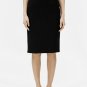 Eileen Fisher System Stretch Crepe Pencil Skirt Black ( 3X )