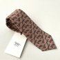 Tiger of Sweden Trigon Silk Tie Animal Print Rose Pale
