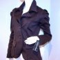 RINASCIMENTO Jacket ITALY Brown POWER Shoulder BLAZER ( L )