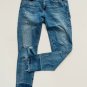 Polo Ralph Lauren The Tompkins Skinny Torn Distress Jeans Blue ( 26 )