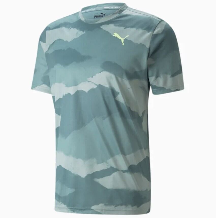 PUMA 521543 Training Tee Mineral Blue ( M )