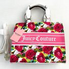 Juicy Couture Billboard Tote Bag Malibu Rose Floral Juicy Couture Billboard Tote Bag Malibu Rose Floral
