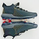 Under Armour 3022059 Harper 4 Low St Metal Cleats Shoes Black / Gold ( 14 )