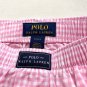 Polo Ralph Lauren Loose Boxer Shorts Gingham Pink ( S )