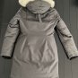 MOOSE KNUCKLES  Original Stirling Parka Fur Winter Coat Granite ( XS )
