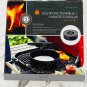 Outset Cast Iron Multi-Purpose Pot, Tortilla and Pancake Warmer, 3 Quart, Black