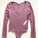 Betro Simone V-Neck Bodysuit Faded Purple ( M )