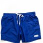 Calvin Klein CK Logo Badge Solid Swim Trunk Blue ( XXL )