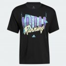 Adidas HA6682 Running Graphic Tee Black ( M ) Adidas HA6682 Running Graphic Tee Black ( M )