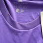 Adidas HA6681 Slogan Logo Graphic Tee Purple Rush ( S )