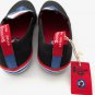 Dr. Martens x THE WHO Toomey Red Blue Black Slip-on Canvas Shoes ( 8 )