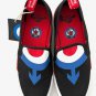 Dr. Martens x THE WHO Toomey Red Blue Black Slip-on Canvas Shoes ( 8 )