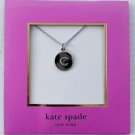 Kate Spade New York " C " Pendant Necklace, 20" + 3.5" Extender