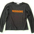 Missoni Kids Girls Logo Top Black ( 8 )