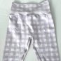 Sweaty Betty Gingham Seamless Biker Shorts Purple White ( S )
