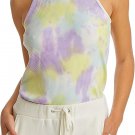 Juicy Couture Ribbed Halter Tank Candy Green Tie-Dye ( XL )